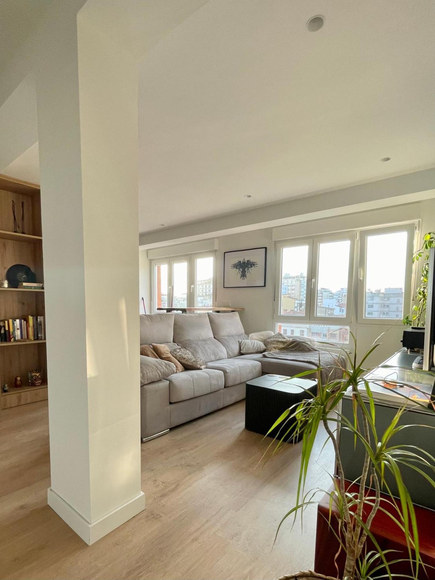 Piso De 2 Habitaciones En Centro, Zona Muy Tranquila Con Playa A 2 Min Andando Gijón Eksteriør bilde